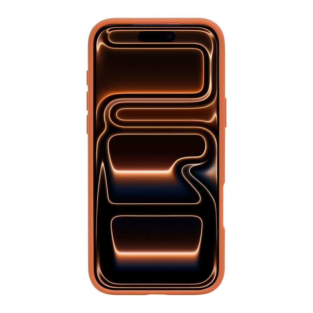 Rixus Crystal Amber Case für iPhone 17 Pro Max / 18 Pro Max, Orange