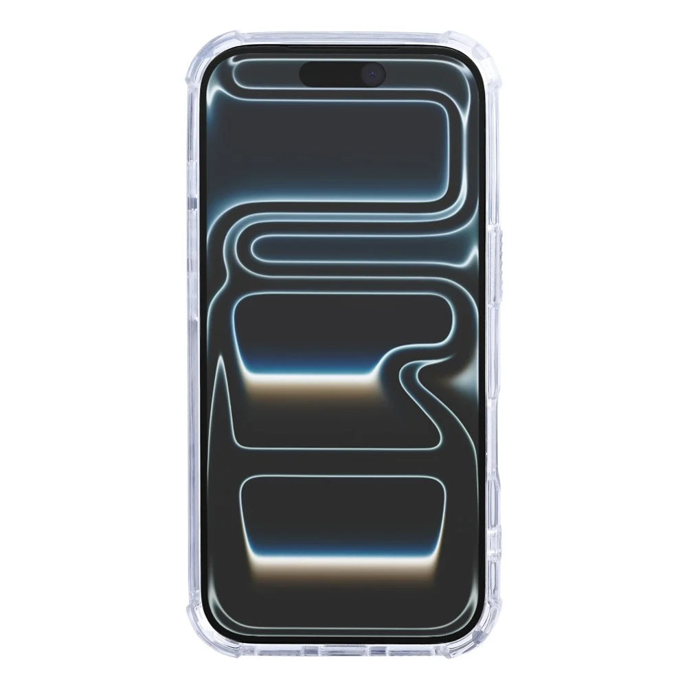 Rixus Anti-Burst Case with MagSafe Compatibility – Transparent for iPhone 17 Pro / 18 Pro